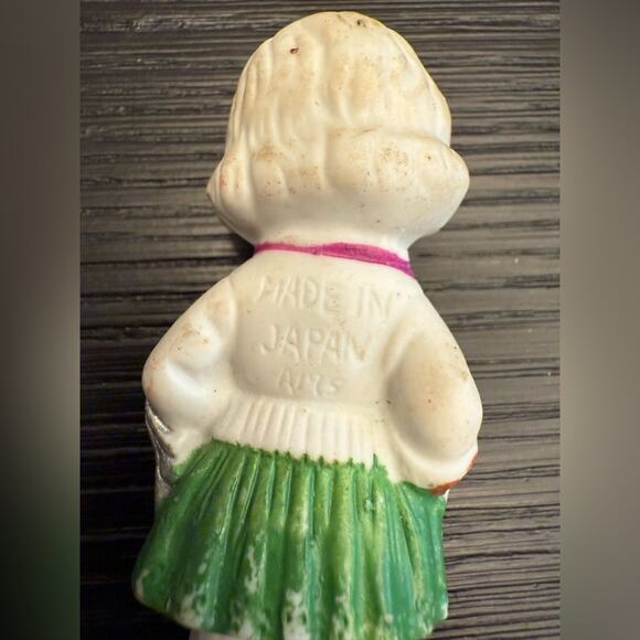 Antique Vintage Japan Bisque Little Girl Figurine Statue - Picture 6 of 9